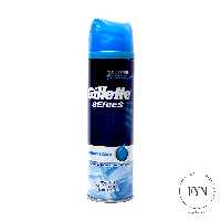 ژل اصلاح ژیلت مدل Gillette Shave gel 3 action حجم 200 میل انگلیسی