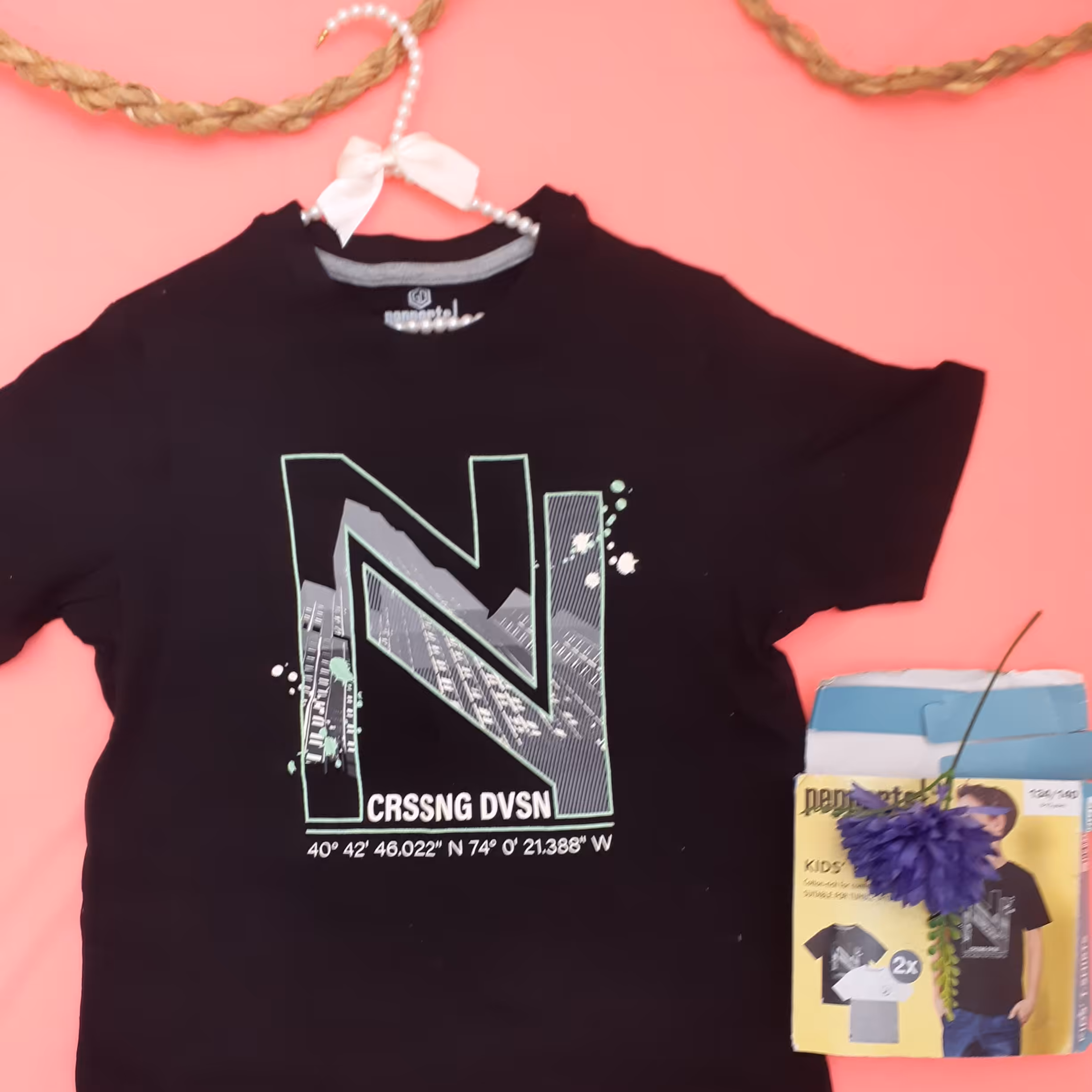 تی شرت پسرانه نخ پنبه پپرتس آلمان 6 تا 8 سالو8 تا 10 سال