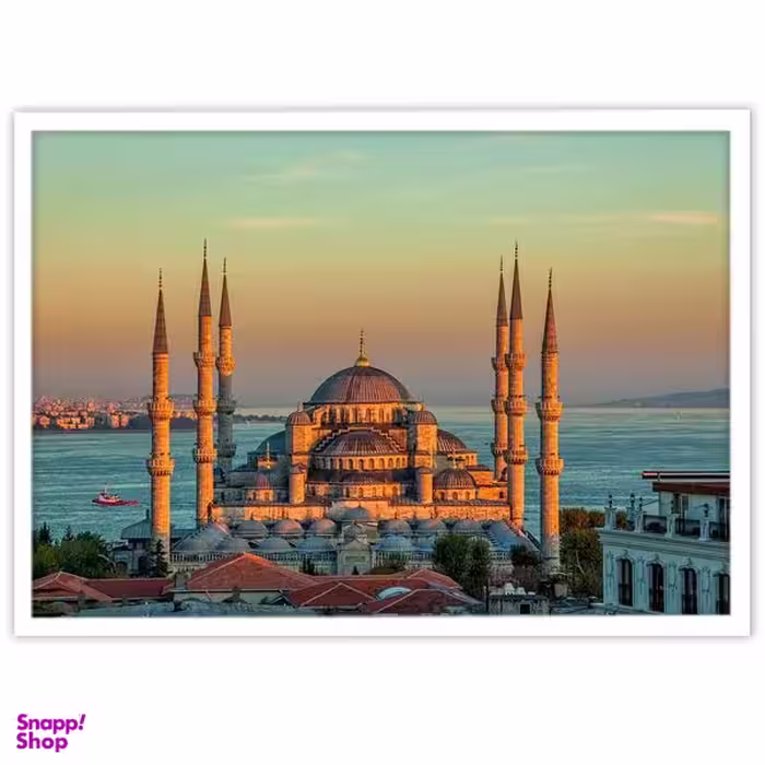 تابلو بکلیت طرح منظره شهر استانبول مدل W-S2966
