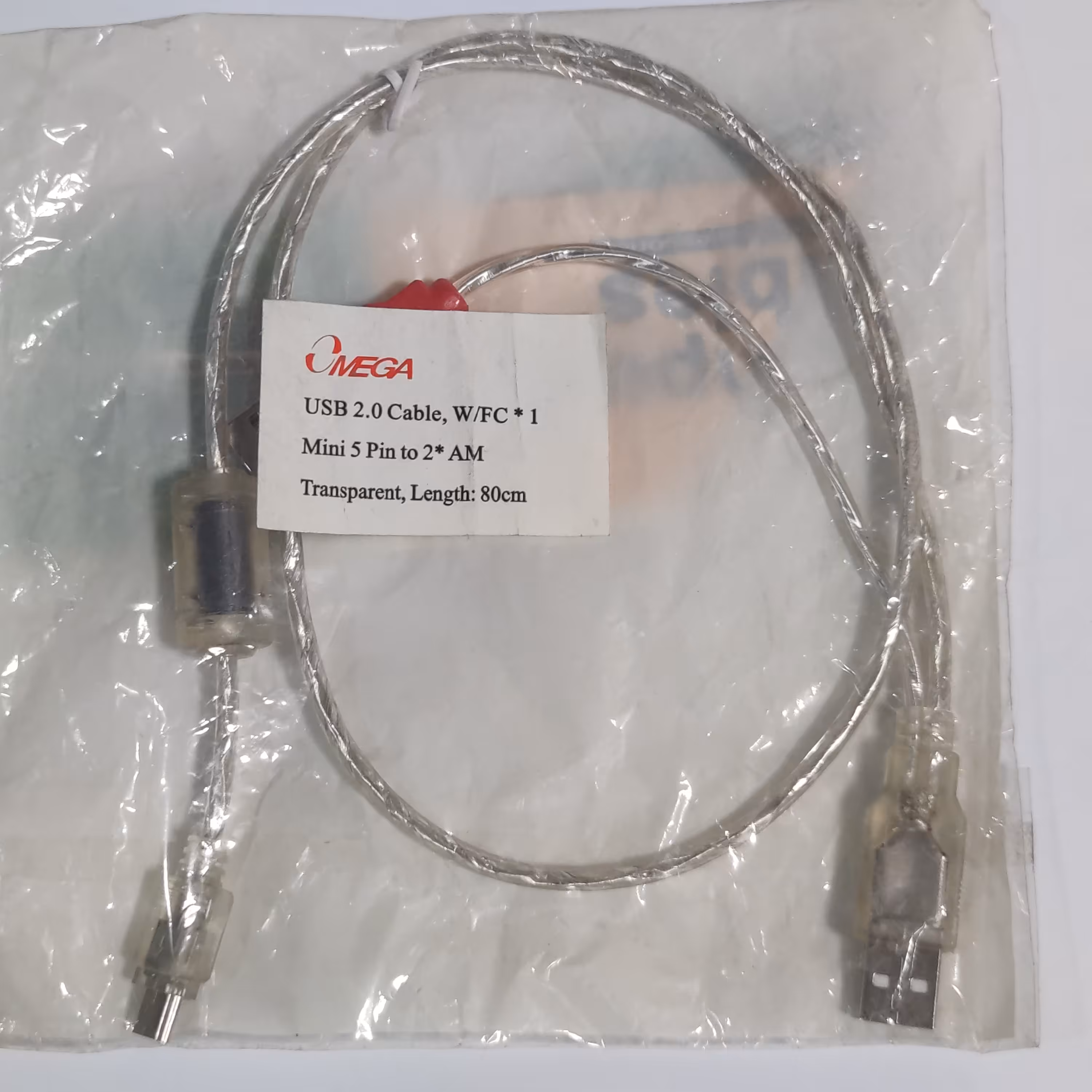 کابل مینی به دوسر  USB