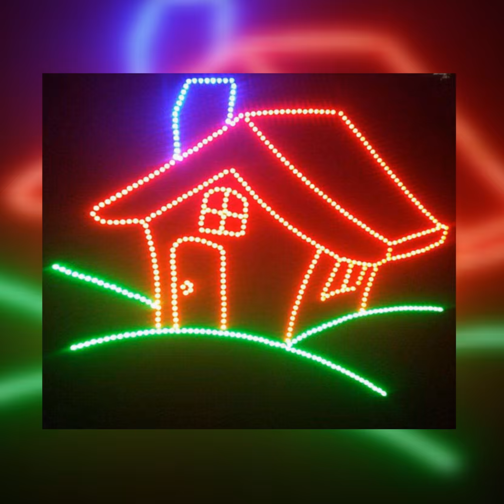 تابلو ال ای دی   کلبه