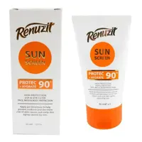 کرم ضدآفتاب بی رنگ رینوزیت Spf+90 حجم 50 میلی لیتر