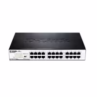 سوئیچ 24 پورت گیگابیتی و رکمونت دی لینک مدل DGS-F1024
