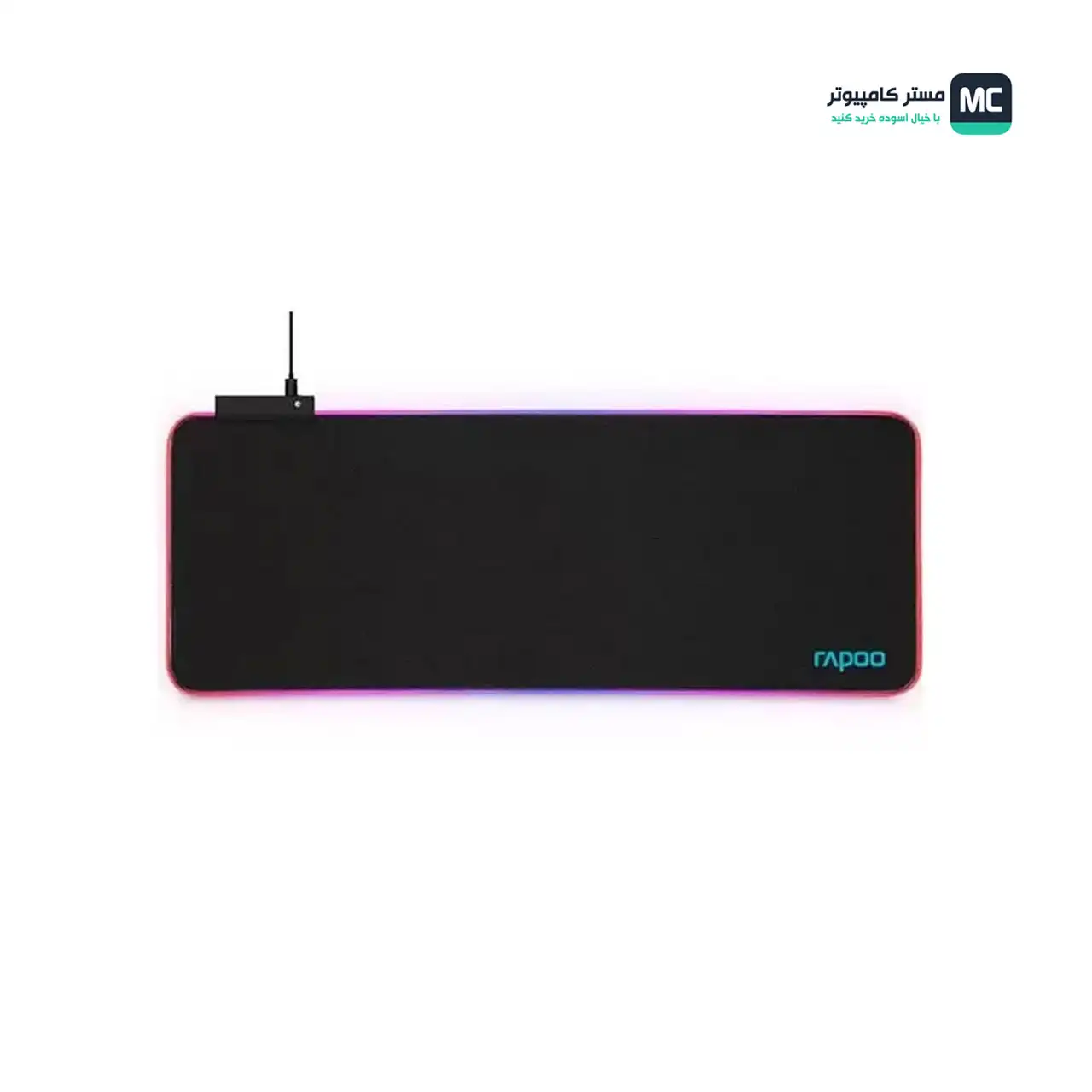قیمت و خرید موس پد گیمینگ رپو مدل VP610 RGB BLACK 80*30