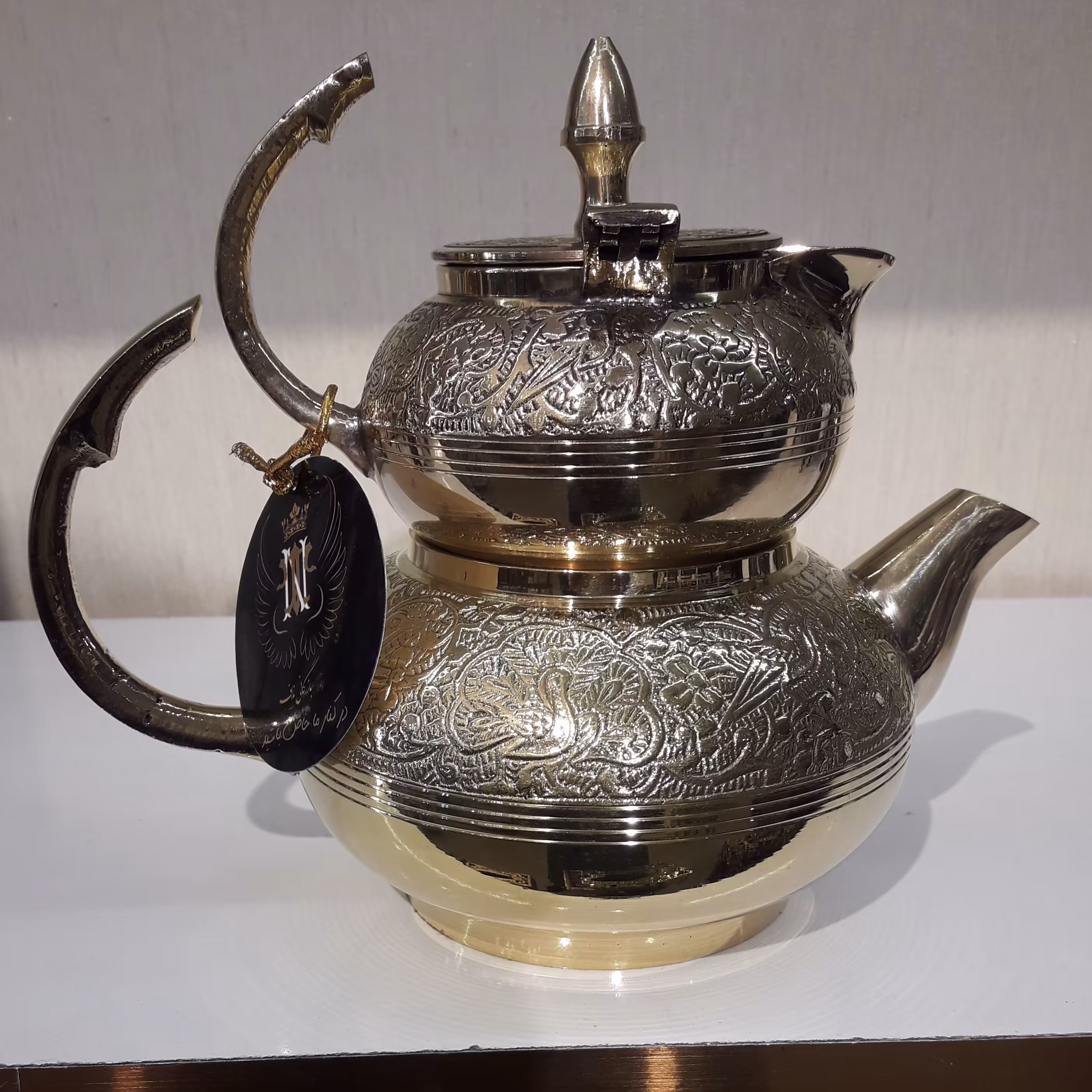 کتری قوری دسته دار