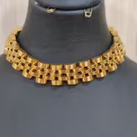 دستبند رولکس(طلایی رنگ سایز کوچک17.5سانتی)