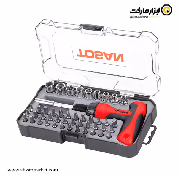 ست سر پیچ گوشتی توسن 47 عددی مدل T814-S47