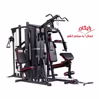 دستگاه بدنسازی پنج ایستگاهی LS FITNESS مدل MS-651 S