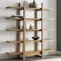 قفسه کتاب و دکوری چوبی کد B07 (مستقیم از تولیدکننده) -ارسال با باربری رایگان