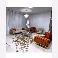 مبل صدفی با رنگ بندی 