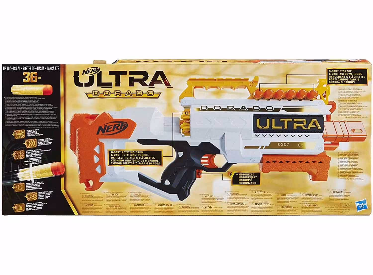 خرید تفنگ نرف Nerf مدل Ultra Dorado با بهترین قیمت
