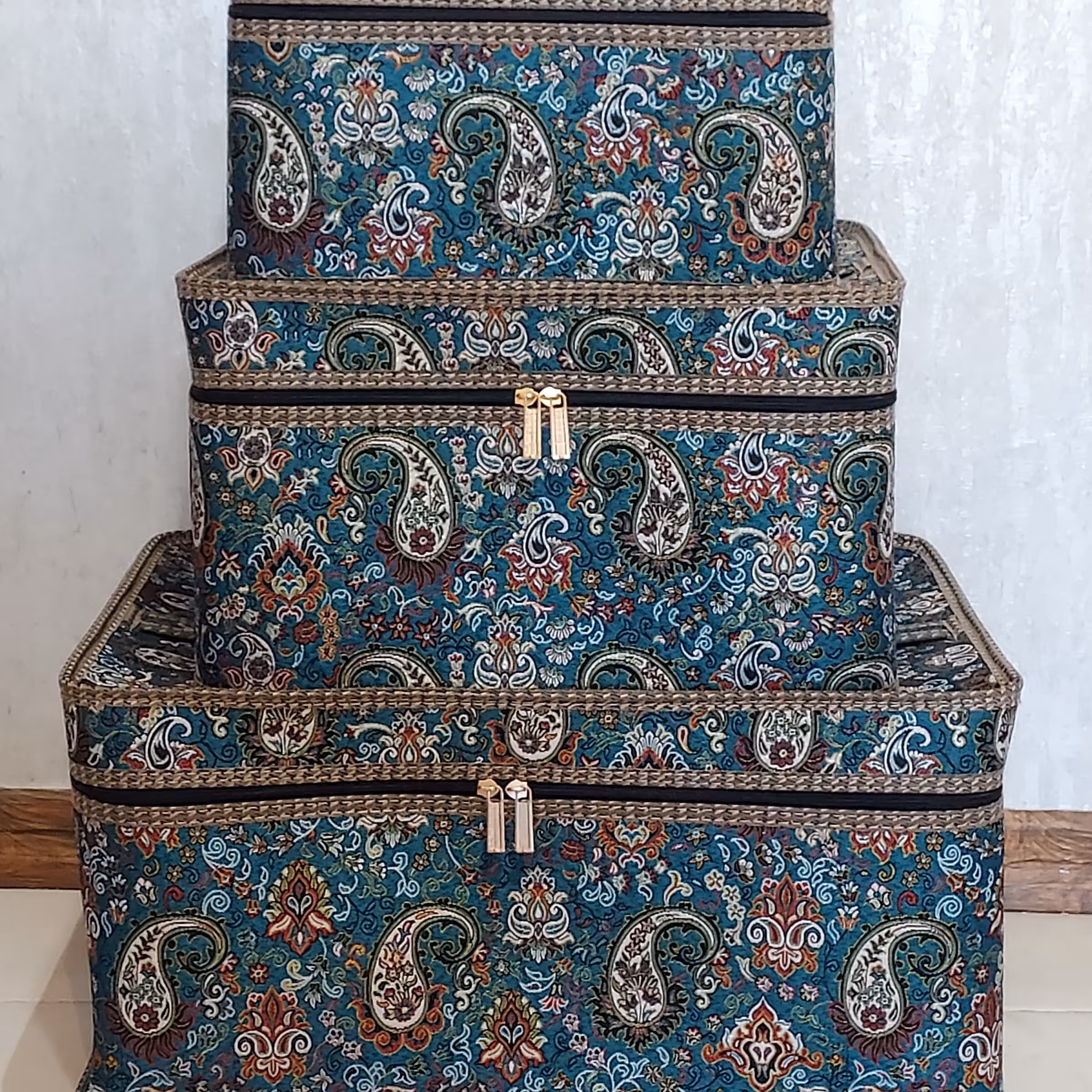 ست باکس لباس ترمه 3 تایی