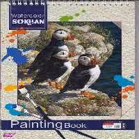 دفتر آبرنگی A4 سخن