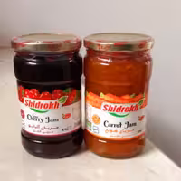 پک 2تایی مربای هویج و آلبالو 870 گرمی شیدرخ (تهیه شده از میوه های تازه و باکیفیت و بدون مواد نگهدارنده)