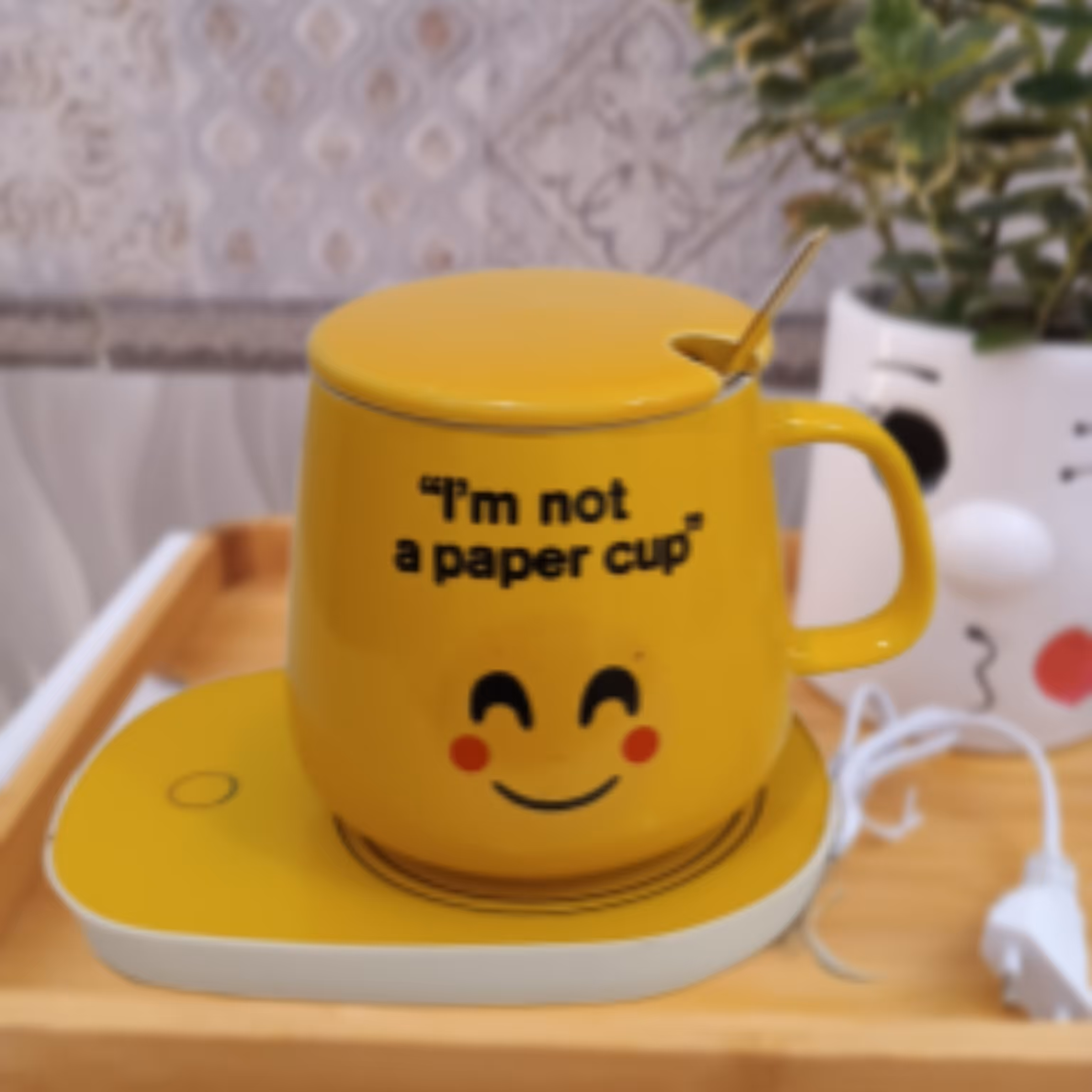 ماگ حرارتی به همراه گرم کن حرارتی