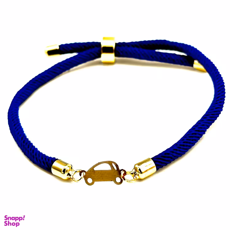 دستبند طلا 18 عیار زنانه مدل ماشین کد 2004