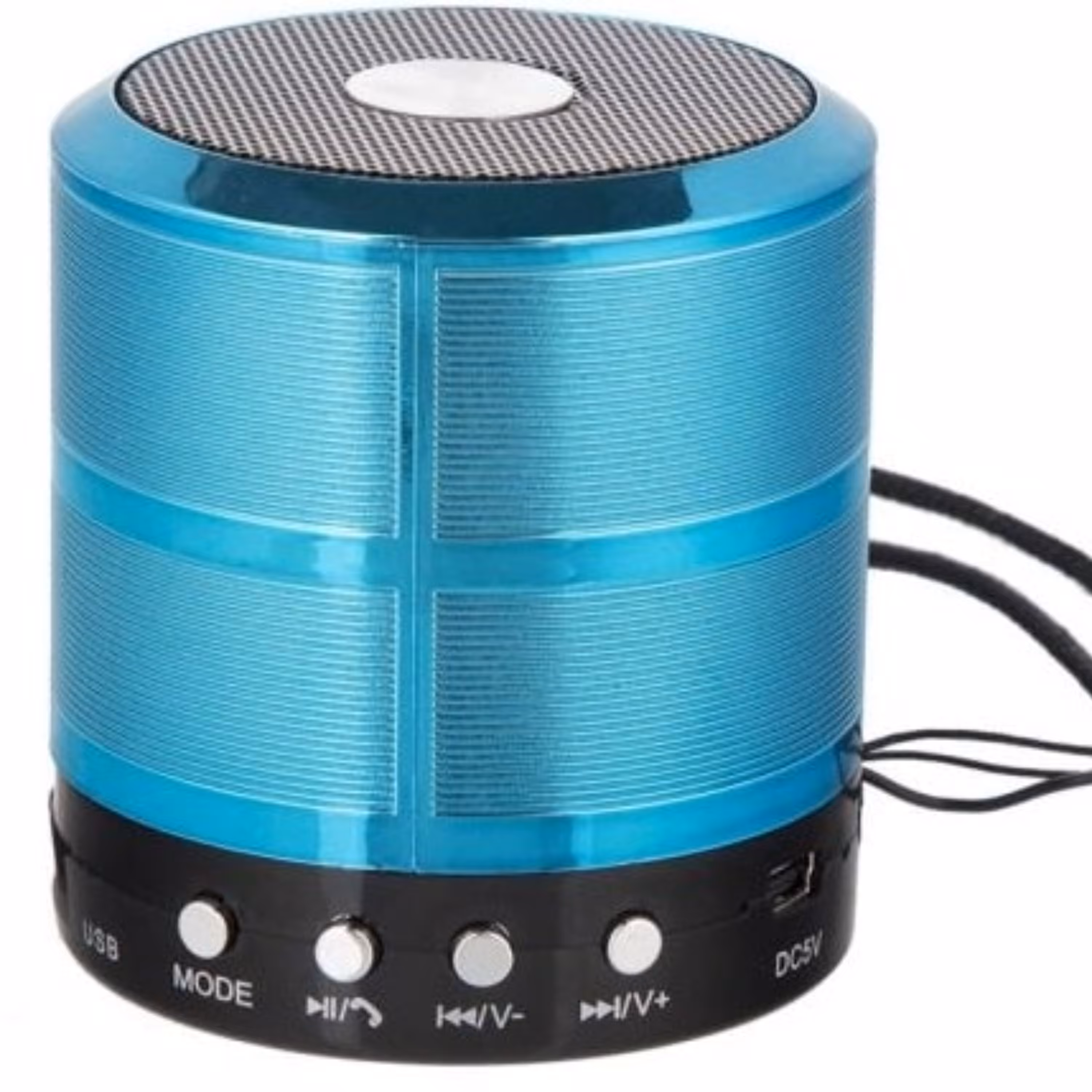 اسپیکر اورجینال بلوتوثی قابل حمل مدل WS-887بدنه فلزی 