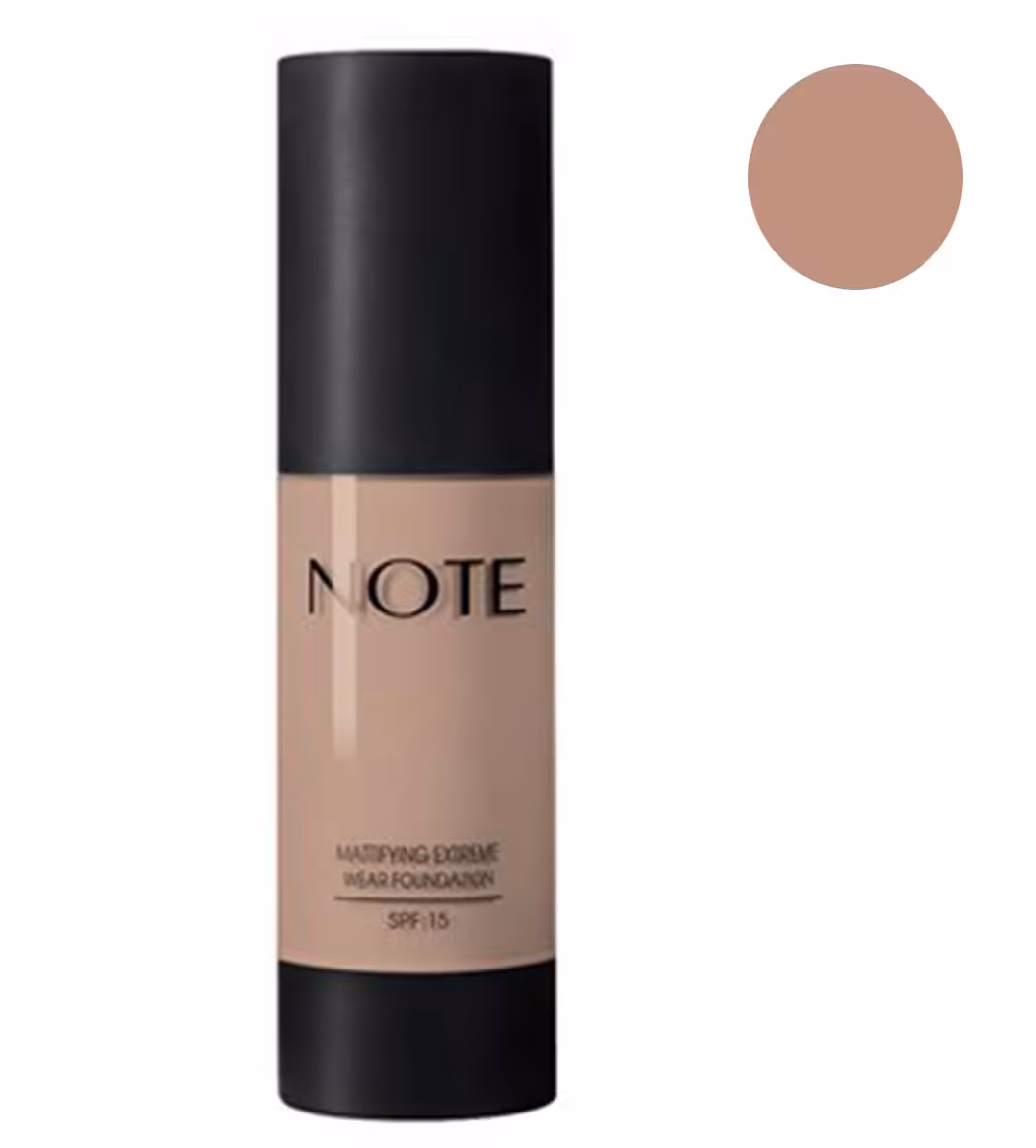 ‫کرم پودر پمپی مات کننده قوی نوت (35 ml)(‫ 14-بژ  تیره )(FONOT2)