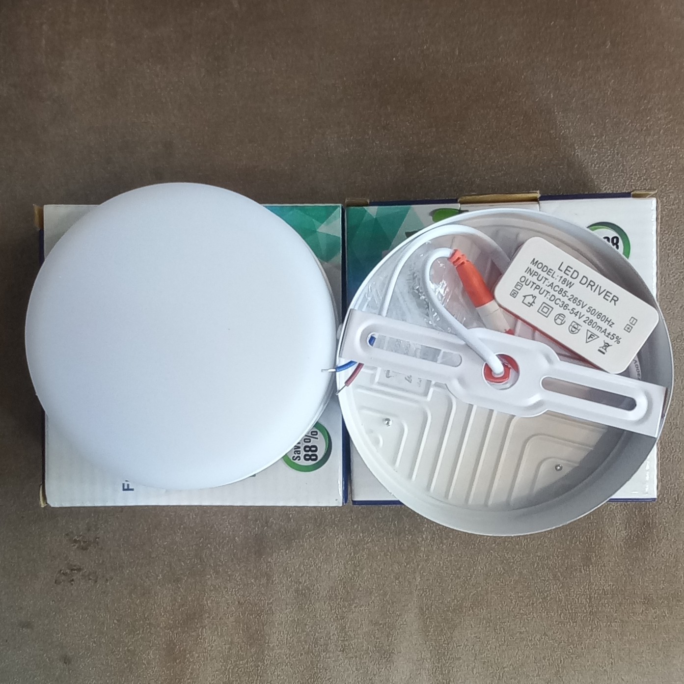 پنل فول لایت روکار 18 وات