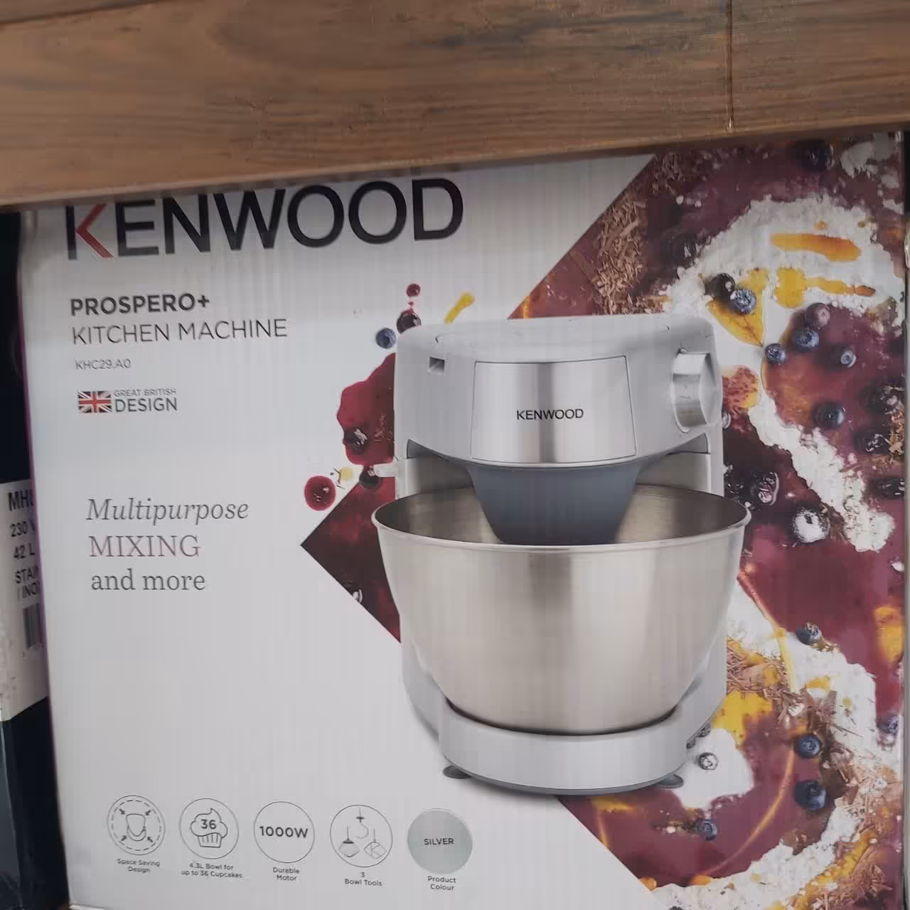  همزن کاسه دار کنوود مدل KENWOOD KHC29 با هزینه ارسال واقعی پست