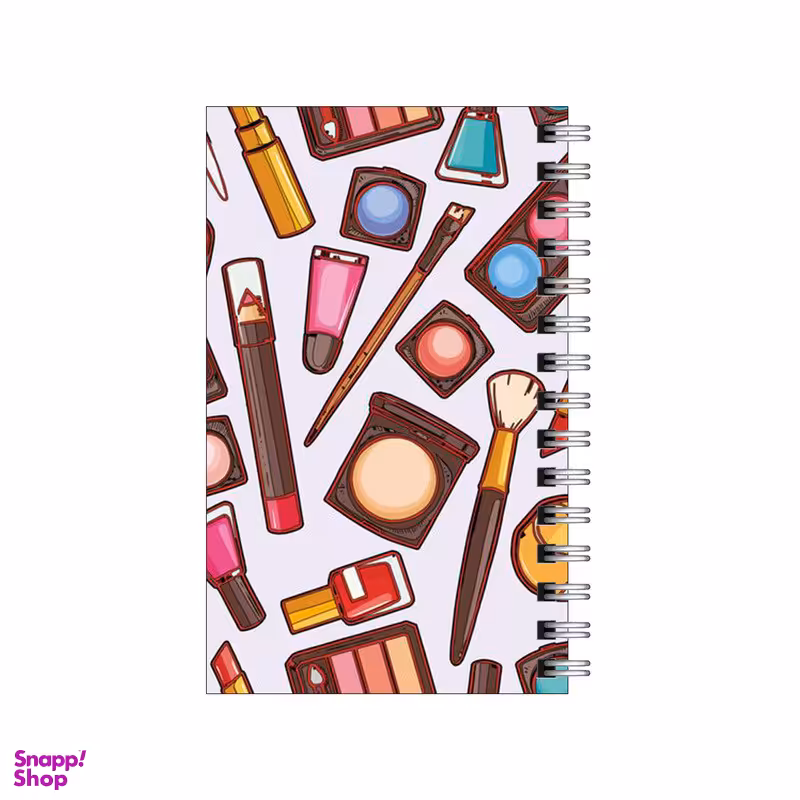 دفتر یادداشت 60 برگ To Do List طرح لوازم آرایش و عطر کد 6640305