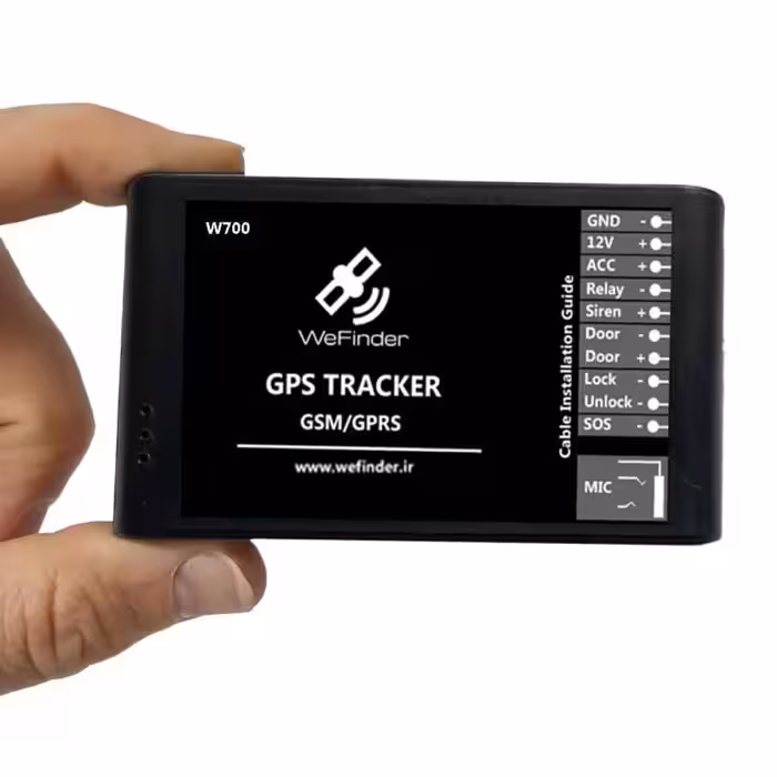 ردیاب-دزدگیر ماهواره ای انواع خودرو  ویفایندر  مدل W700
