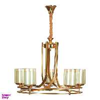 لوستر 5 شعله چشمه نور کد N2667/5G