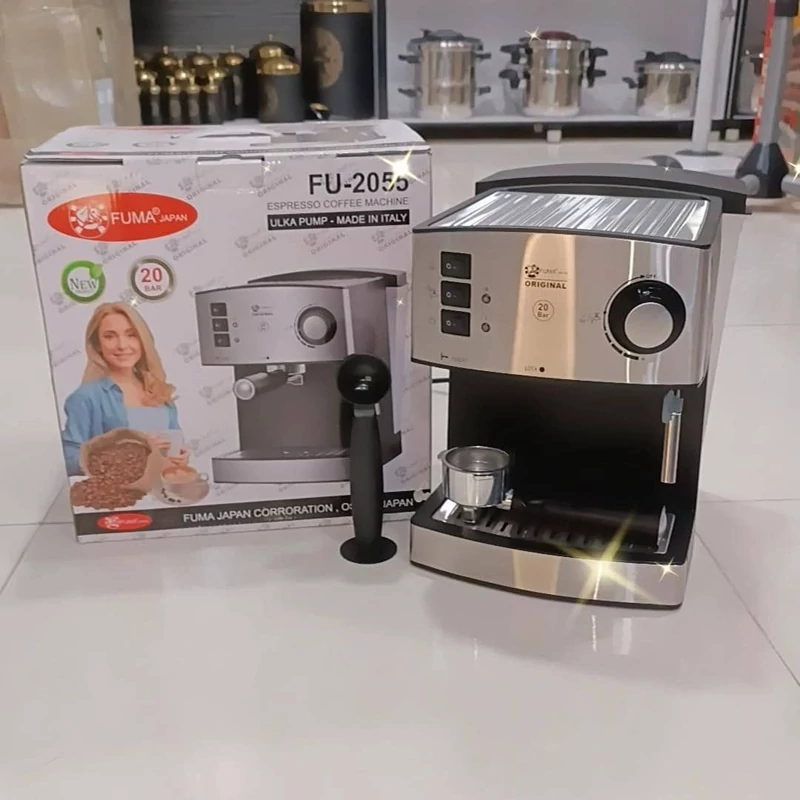 اسپرسو ساز 20 بار بدنه استیل فوما ژاپن FU 2055