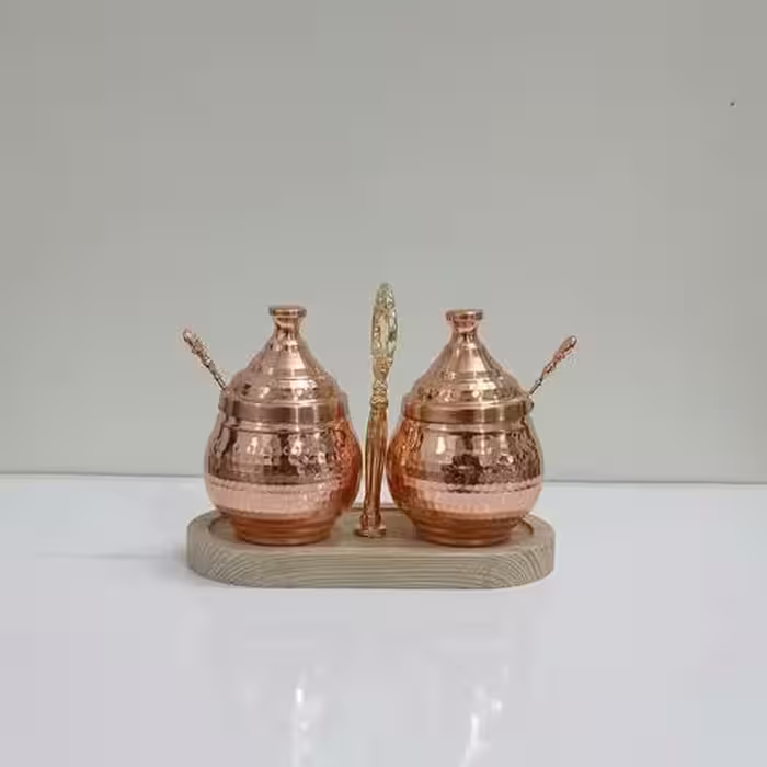 جا ادویه مسی دو تایی نانو شده همراه استند