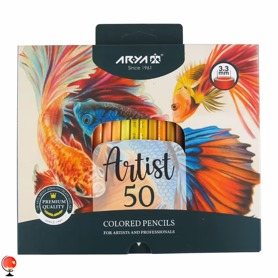 مداد رنگی 50 رنگ آرتیست آریا