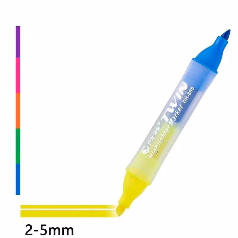 ماژيک علامت گذار دو سر