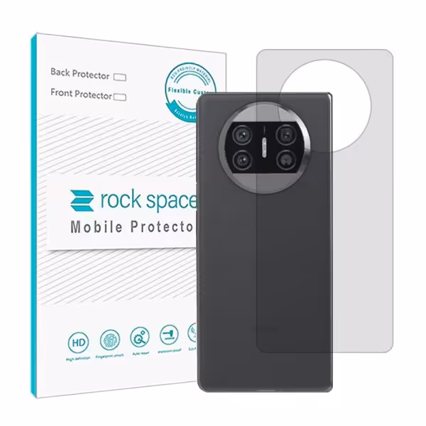 گلس محافظ پشت گوشی شیائومی Poco X3 مدل نانو هیدروژل شفاف برند راک اسپیس سایز S کد 26429