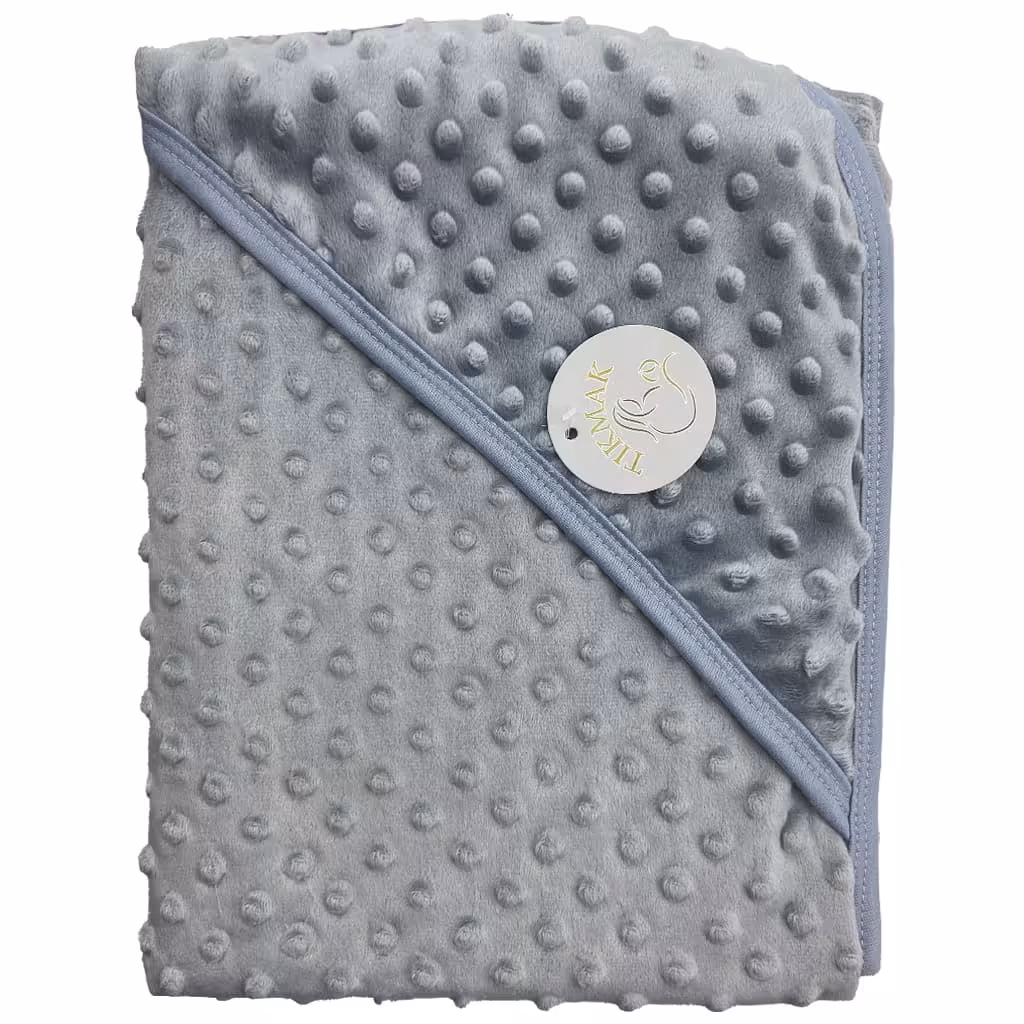 پتو کلاه دار پولیشی چهار فصل حباب دار Tikmak