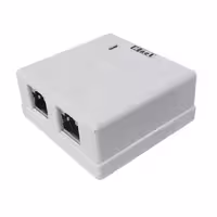 پریز شبکه روکار 2 پورت Cat6 STP کی نت مدل K-N2040