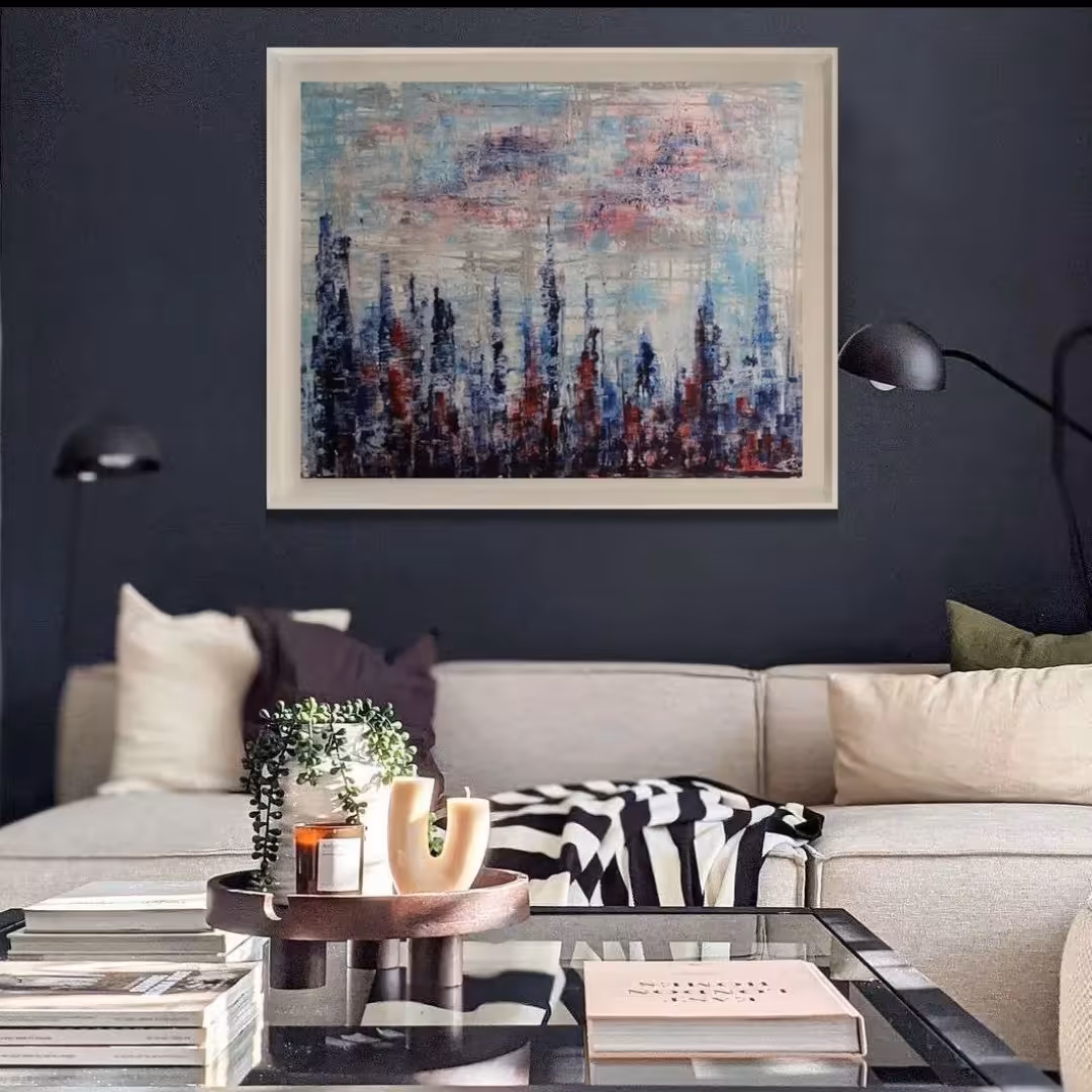 تابلو نقاشی اورجینال   ابعاد 68.83