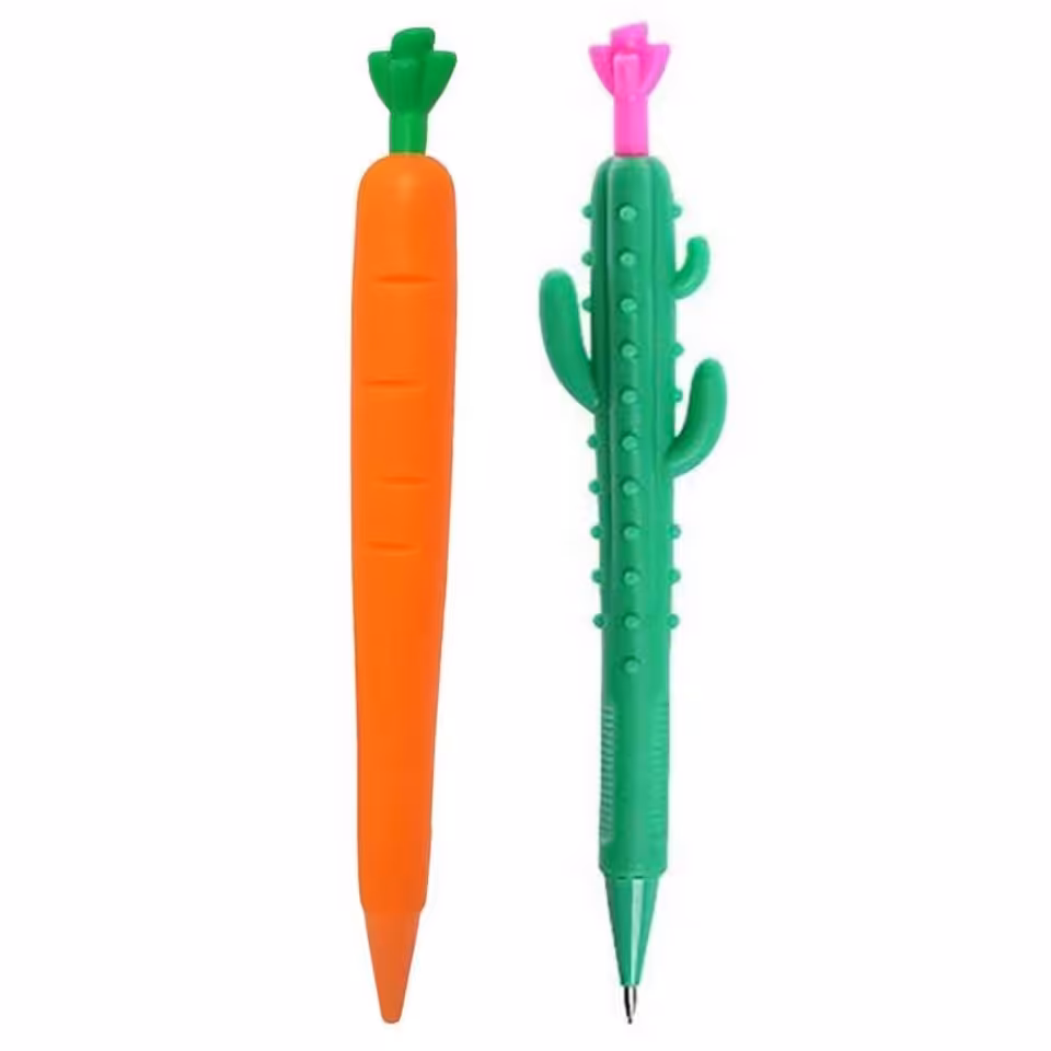 مداد نوکی مدل کاکتوس و هویج بسته 36 عددی