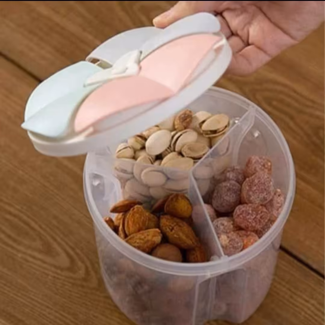 بانکه حبوبات ظروف استوانه ای کوچیک کاجین