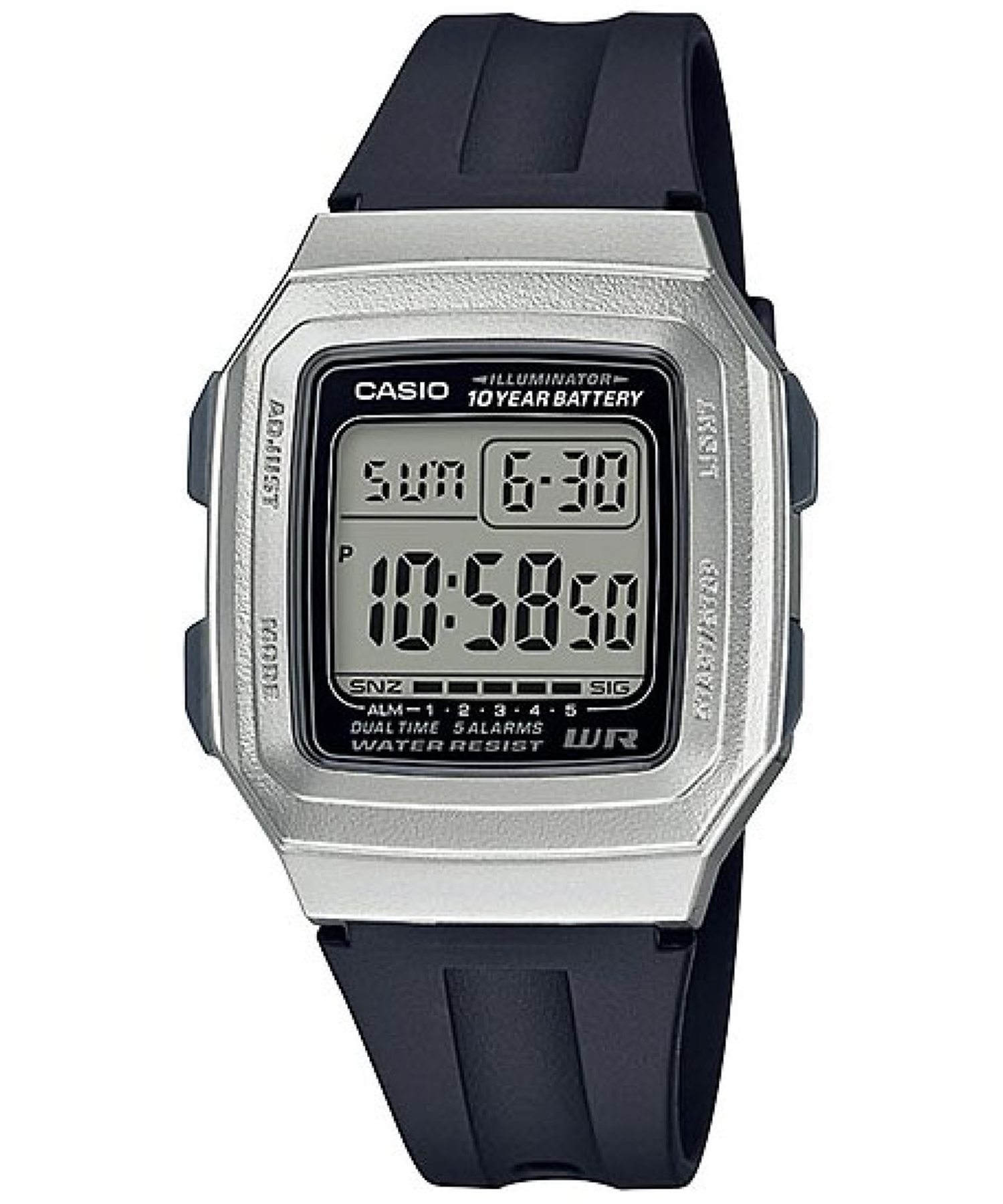 ساعت مچی مردانه و زنانه کاسیو، زیرمجموعه Standard، کد F-201WAM-7AVDF