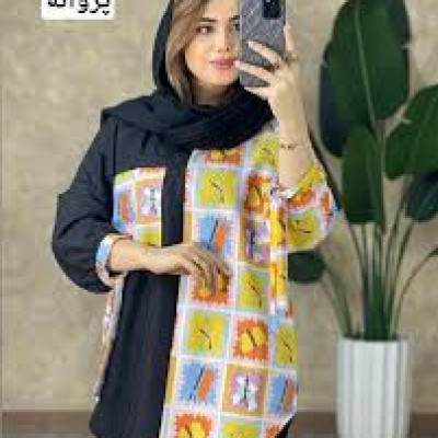تونیک زنانه ژاکارد وکرپ