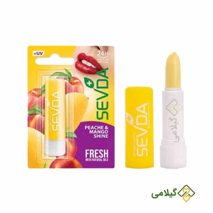 چرب لب انبه و هلو  سودا فروشگاه گیلامی ( بالم لب 4.8 گرمی )