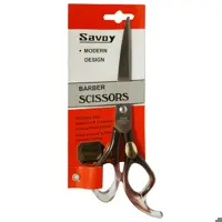 خرید قیچی ساووی دسته عسلی دم دار کوچک مدل Savoy