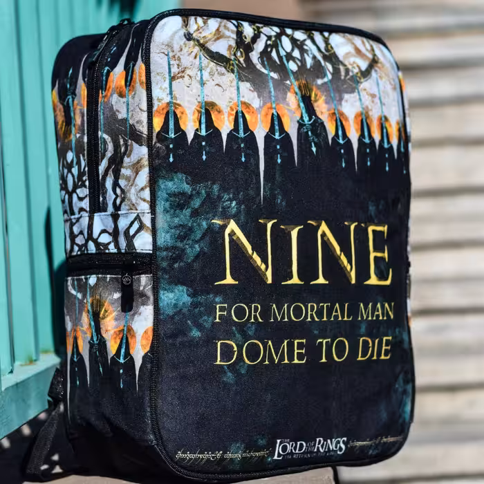 کوله پشتی ارباب حلقه ها - نازگول جنس  مخمل کوبیده BK0071