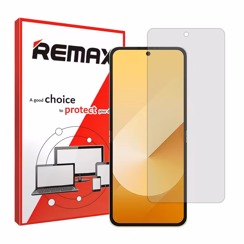 گلس سامسونگ Galaxy Z Flip6 مدل هیدروژلی شفاف برند ریمکس کد S