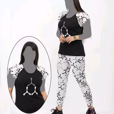 ست تیشرت شلوار طرح اسپینر