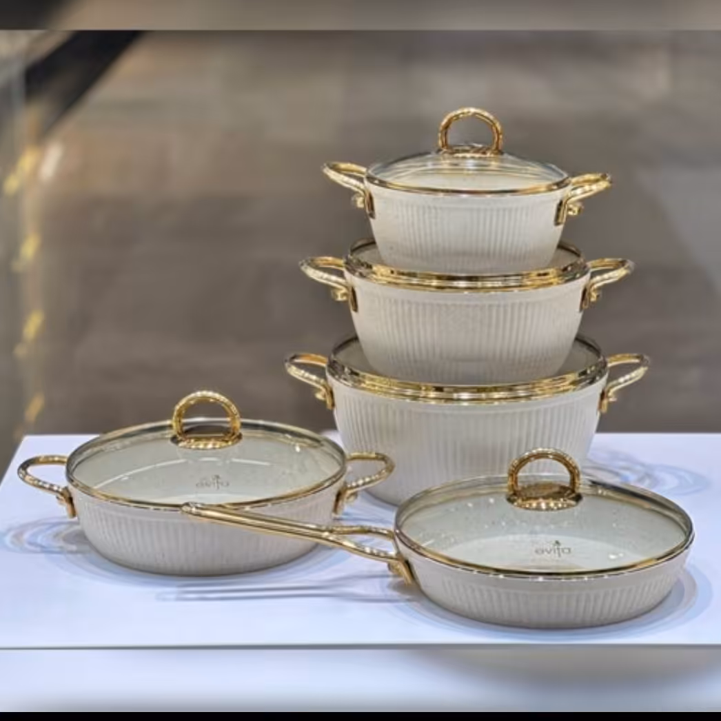 سرویس قابلمه اویتا evita ترکیه کرم