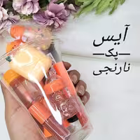 پک کادویی ارایشی ایس پک رنگ نارنجی