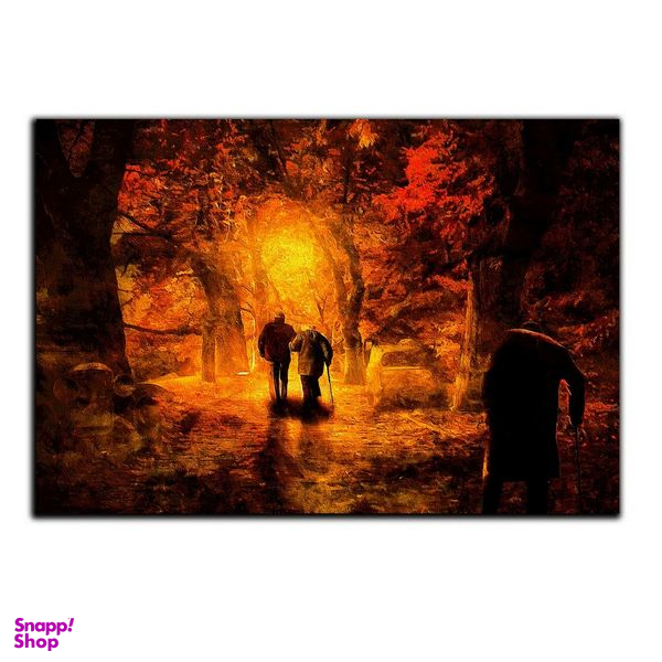 تابلو شاسی بکلیت طرح جنگل پاییزی مدل SH-S5153