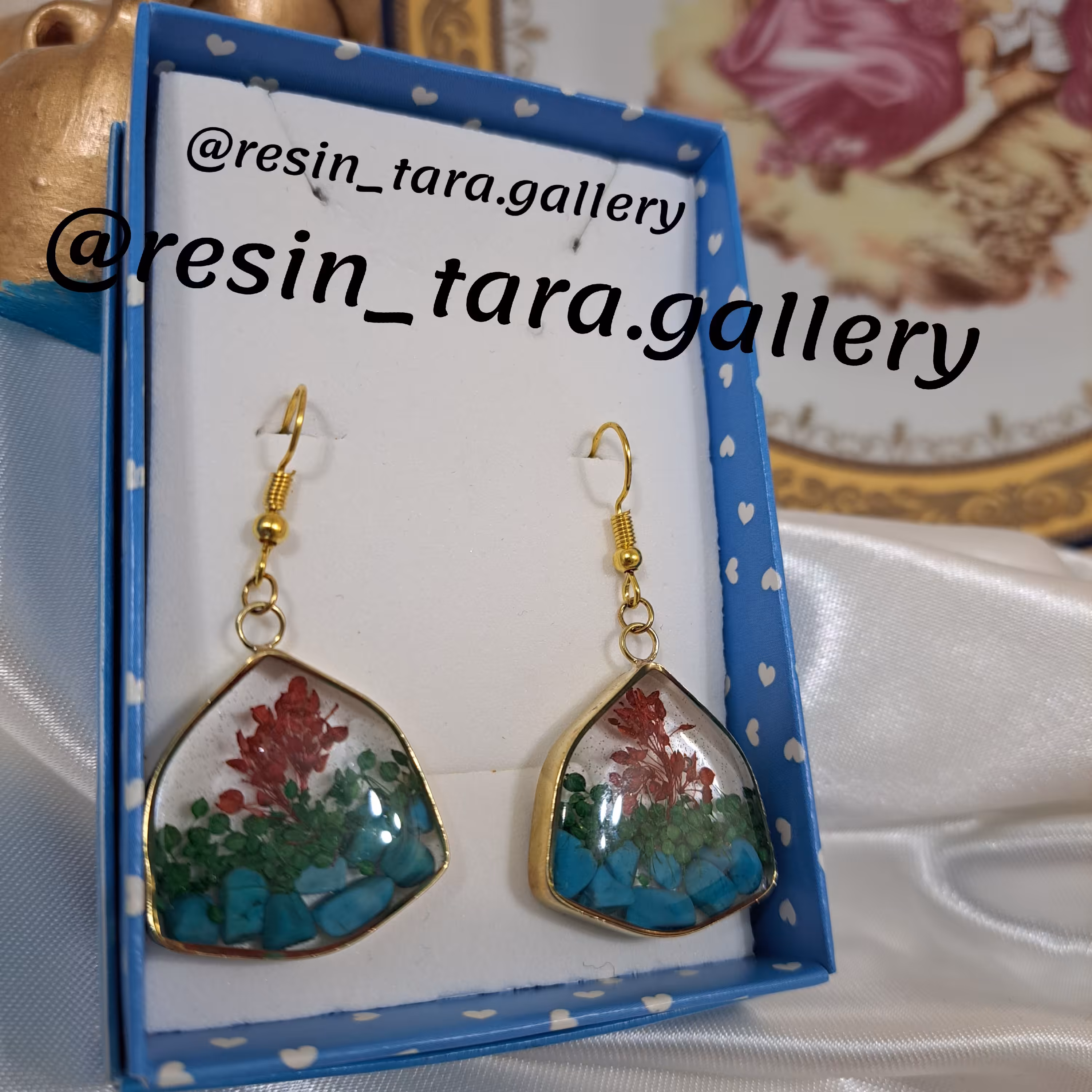 گوشواره شاه عباسی تک گل