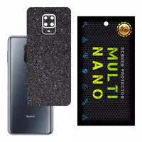 برچسب پوششی MultiNano مدل X-G1F-Gray برای پشت موبایل شیائومی Redmi Note 9 Pro