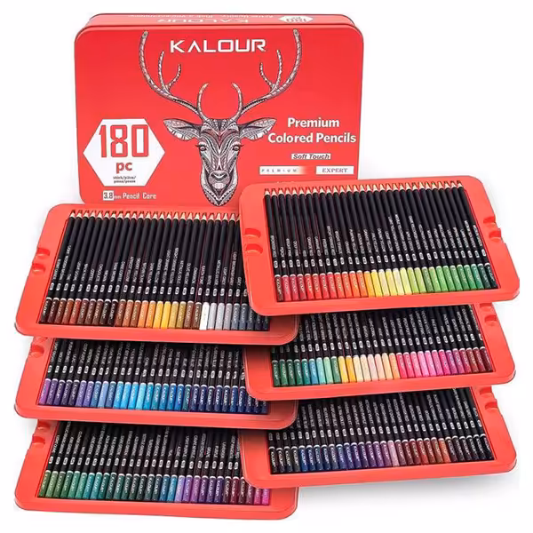 مداد رنگی 180 رنگ کالر
